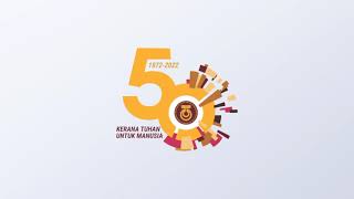 Montaj Pelancaran Logo Rasmi Sambutan 50 Tahun UTM