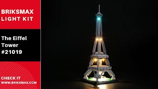 BriksMax Light Kit For Lego Architecture The Eiffel Tower 21019