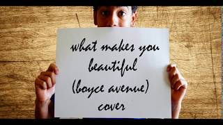 What makes you beautiful (boyce avenue) - Cover