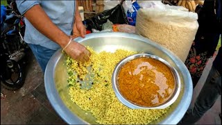 King of Jhal Muri Maker | Famous Chui Jhal and Garlic Muri Vorta | Best Street Food of Dhaka