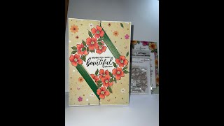Interlocking Diamond Gatefold Card