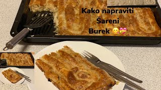 Amazing How to make a colorful burek  -Kako napraviti šareni burek