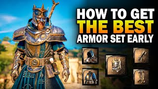 How To Get THE BEST Armor Set Early! Assassin's Creed Valhalla Thegn's Armor Set