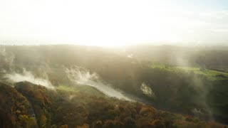 Autumn in the Wye Valley in Monmouthshire