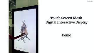 Touch Screen Kiosk | Digital Interactive Display Demo