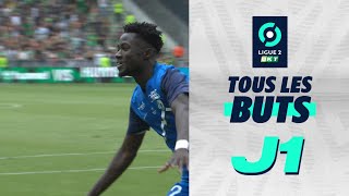 Tous les buts de la 1ère journée - Ligue 2 BKT / 2023-2024