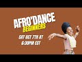 Afro’Dance Class All Levels | LiveStream from NYC Oct,7th 2023 | Angel KABA