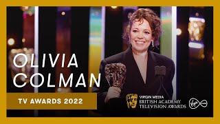 Olivia Colman presents the first award of the night | Virgin Media BAFTA TV Awards 2022