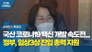 국산 코로나19 백신 개발 속도전...정부, 임상3상 진입 총력 지원 / YTN 사이언스