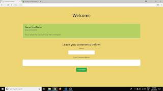 NodeJS/MySQL Comment Section (part 3) - Build NodeJS Server