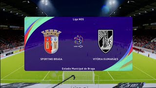 SC Braga vs Vitória Guimarães | PES 21 Primera Liga Live Gameplay