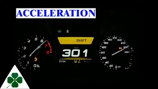 Alfa Romeo Giulia Quadrifoglio QV 510Hp ACCELERATION 0-100 & 0-300 km/h (Launch control) 2020
