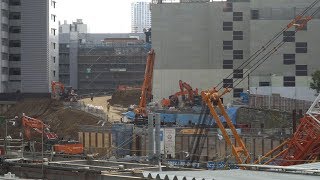 【渋谷サクラステージ（Shibuya Sakura Stage）】渋谷駅桜丘口地区再開発計画の建設状況（2020年1月11日）