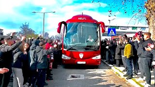 Ηρακλής - Α.Ε.Λάρισα 2-2 αναχώρηση για την Θεσσαλονίκη (22 Φεβρουαρίου 2025)