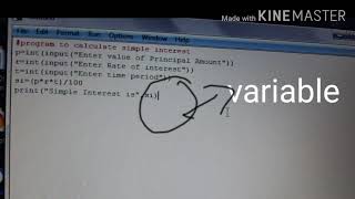 LEARN PYTHON |Python Program to calculate Simple Interest |Class IX X XI XII|
