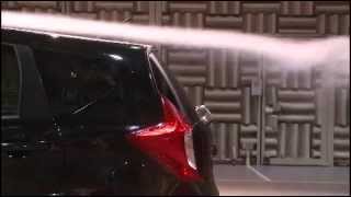 first4auto.com: Nissan Note - wind tunnel test