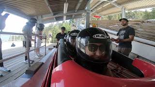 Bobsledding in Whistler!