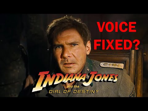 Indiana Jones and the Dial of Destiny flashback voice deepfake