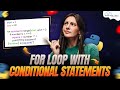 For Loop With Conditional Statement in Python | Python Programming - Python Full Course For Beginner