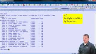 Amadeus Training Scenario  Book Flight Itinerary, Create PNR, Price Fare   YouTube
