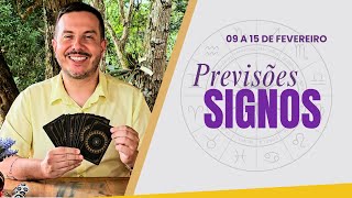 PREVISÕES DOS SIGNOS  - 09 a 15 FEVEREIRO  2025 | André Mantovanni