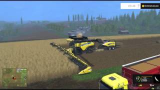 Farming Simulator 15 PC Mod Showcase: New Holland Combine