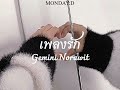 เพลงรัก gemini norawit speed up song