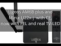 Лучше всех. Ugoos AM6b plus или Minix U22x-j с Coreelec. Теперь с настоящим TV-LED и CM4.0.