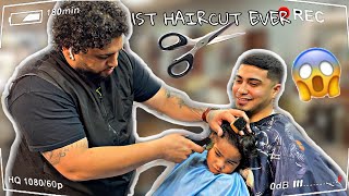 ZAKYIUS FIRST HAIRCUT \u0026 THIS HAPPENED!! *RAYSSA DIDN’T KNOW* 😳