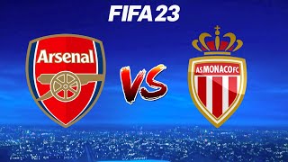 FIFA 23 | Arsenal vs AS Monaco - Friendly 2023 - Full Gameplay