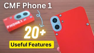 Top 20+ Features in CMF Phone 1 ⚡ | Best Hidden Features in CMF Phone 1 & Nothing Phones