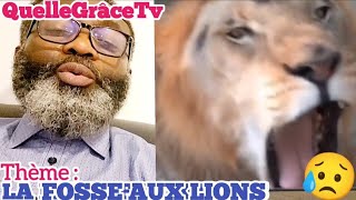 Fr Jf ifonge, Thème : La Fosse aux Lions. Dieu ne laisse pas ses enfants. (La parole révélée).