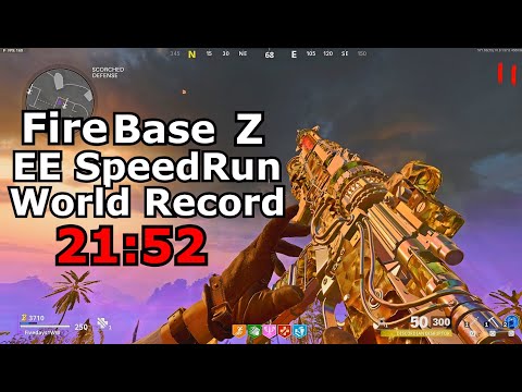 Firebase Z Solo Easter Egg Speed ​​Run World Record 21:52