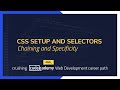 Crushing Codecademy PRO WEB DEVELOPMENT career path Challenge - Chaining and Specificity