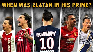 When was Zlatan Ibrahimović in his Prime?