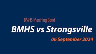 BMHS Berea-Midpark High School Titan Marching Band at Strongsville vs Strongsville Sept 06, 2024