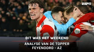 "Heel positief dat FEYENOORD VOL RISICO voor de winst gaat" | Analyse Feyenoord - AZ