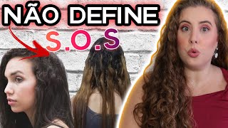 MOTIVOS PARA O SEU CABELO ONDULADO NÃO FICAR DEFINIDO