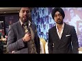 bizasia s raj baddhan talks to diljit dosanjh at colors rising star 2 launch