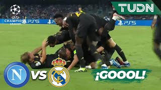 ¡PERRO GOLAZO! Valverde y su fortuna | Nápoli 2-3 Real Madrid | UEFA Champions League 2023/24 |TUDN