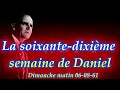 direct_ bande_ la soixante dixième semaine de daniel 06 08 61 dimanche m les aigles se rassemblent