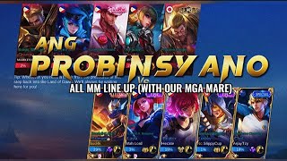 ANG PROBINSYANO - ALL MM LINE UP (5V5 GAMEPLAY WITH OUR MGA MARE)