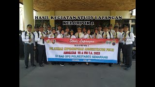 Studi Lapangan Kelompok 1 Dik PKA Angk VII \u0026 VIII T.A. 2023