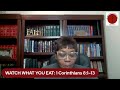 JULY 14, 2024 Sunday School Review  WATCH WHAT YOU EAT BIBLE BASIS: 1 Corinthians 8:1–13