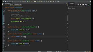 Java : lesson 15 return type vs void method