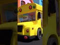 Wheels On The Bus #shorts #kidsrhymes #nurseryrhymes #cartoon #babysongs