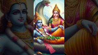 Lord vishnu goes into sleep for four months #vishnu #lordvishnu #hinduism #shorts