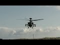 Apache Helicopter low pass