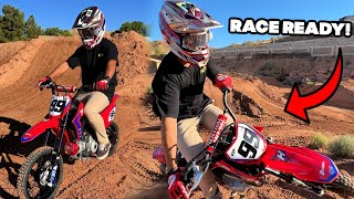 Pit Bike Training For Big Hill Jam Race!