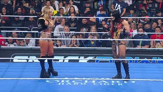 Rhea Ripley confronts Tiffany Stratton | WWE SmackDown 1/24/2025